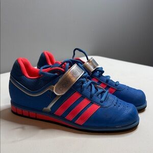 Adidas Athletic Shoes in Blue and Pink